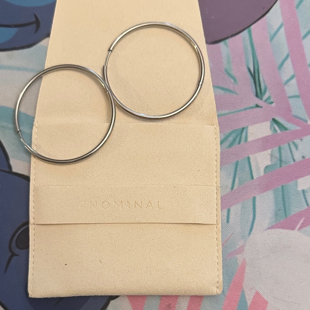 Oversized Essential Hoops | 40mm
